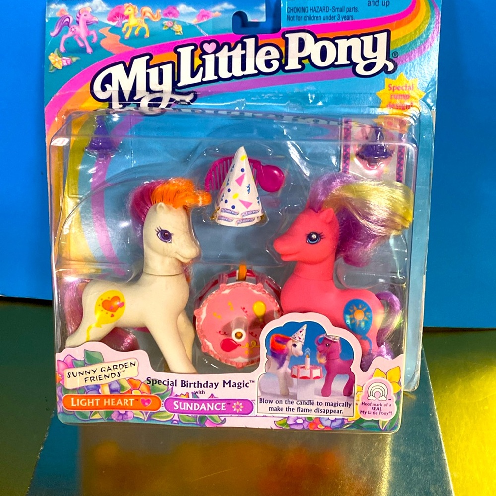MY LITTLE PONY G2 VTG 1997 SUNNY GARDEN FRIENDS SPECIAL BIRTHDAY MAGIC Pony